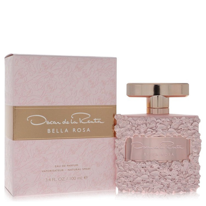 Bella Rosa by Oscar De La Renta Eau De Parfum Spray 3.4 oz for Women by Avera Group
