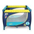 Odoland 39''x 39'' Infant Toddler Foldable Playpen Playard With Mattress Rail Fence Blue by DailySale