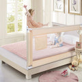 Odoland 70in Foldable Baby Toddler Safety Bed Rail Anti Falling Guard by DailySale