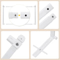 Odoland 70in Foldable Baby Toddler Safety Bed Rail Anti Falling Guard by DailySale