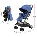 Odoland Baby Infant Foldable Umbrella Stroller Lightweight Travel Carriage Pushchair by DailySale
