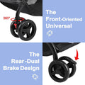 Odoland Baby Infant Foldable Umbrella Stroller Lightweight Travel Carriage Pushchair by DailySale