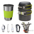 ODOLAND Camping Cookware Kit Lightweight Portable Cookware Set by DailySale