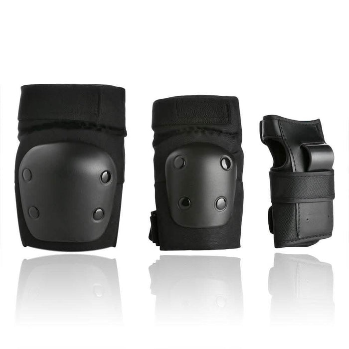 Odoland Knee and Elbow Waist Pads for Cycling, Skating, Mini Biking Riding Adjustable Size by DailySale