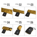 Odoland Lightweight Portable Nylon Camping Hammock and Steel Carabiners by DailySale