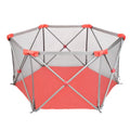 Odoland Safety Portable Playpen Infants Toddler Fence by DailySale