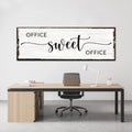 Office Sweet Office Sign by Tailored Canvases