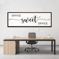 Office Sweet Office Sign by Tailored Canvases