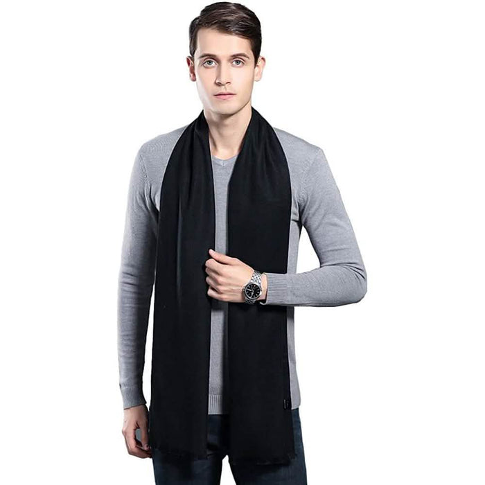 Ohayomi Mens Winter Cashmere Fashion Formal Soft Scarves by DailySale