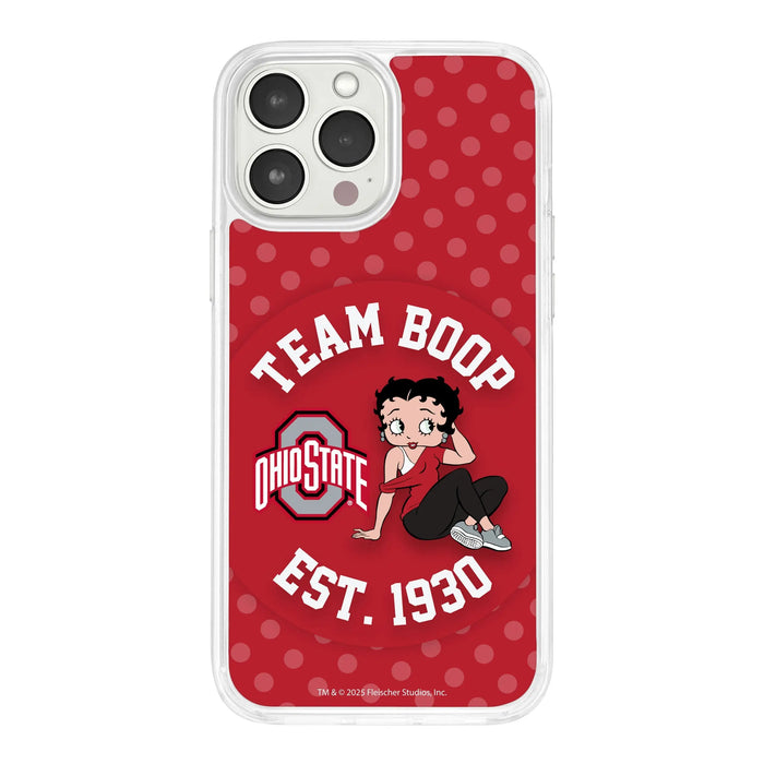 Ohio State Buckeyes X Betty Boop HD Apple iPhone 13 Mag-Safe Phone Case by Affinity Bands