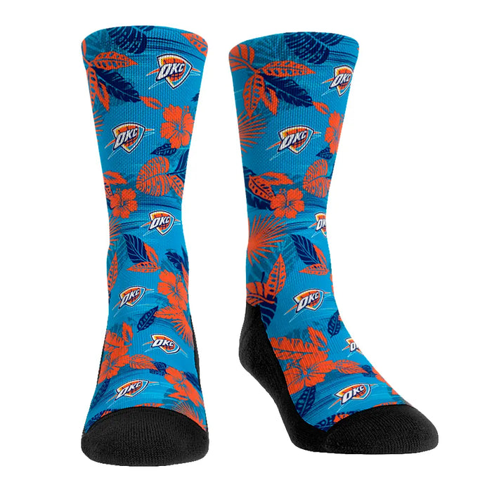 Oklahoma City Thunder - Floral by Rock 'Em Socks