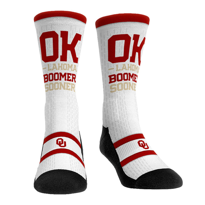 Oklahoma Sooners - OK Boomer by Rock 'Em Socks