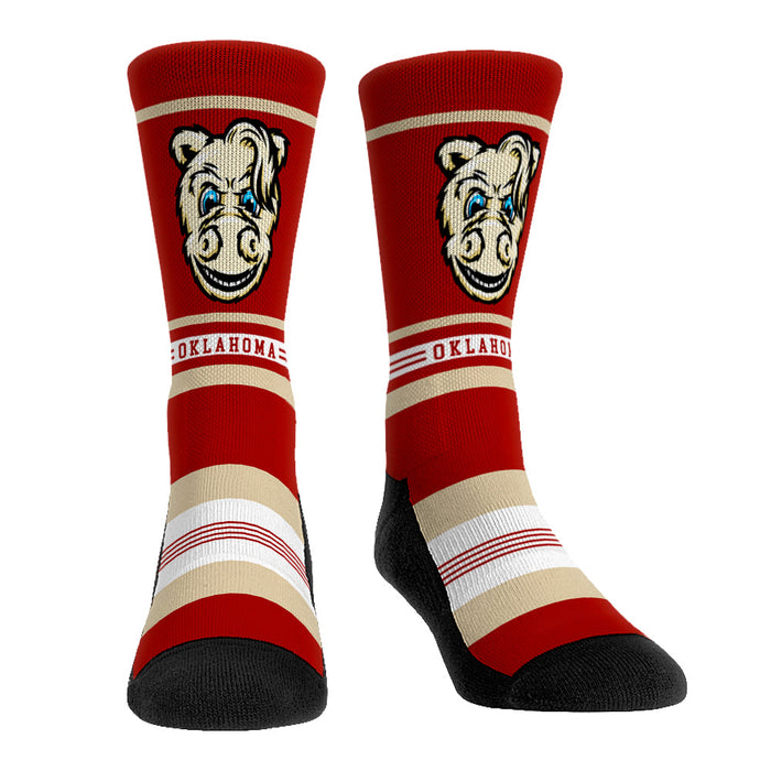 Oklahoma Sooners - Game Face Mascot by Rock 'Em Socks