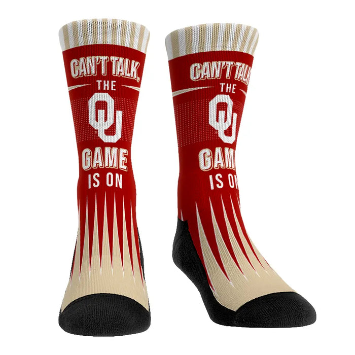 Oklahoma Sooners - Can't Talk by Rock 'Em Socks