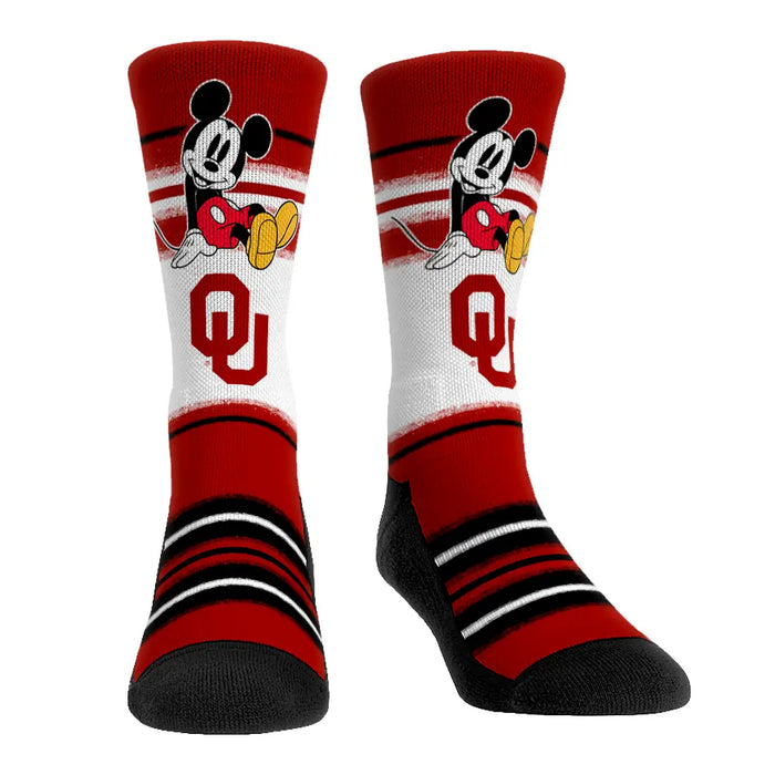Oklahoma Sooners - Disney - Sit Stripe by Rock 'Em Socks