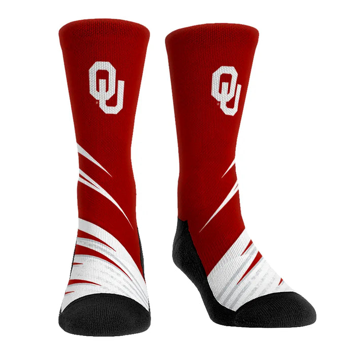 Oklahoma Sooners - Slash Slant by Rock 'Em Socks