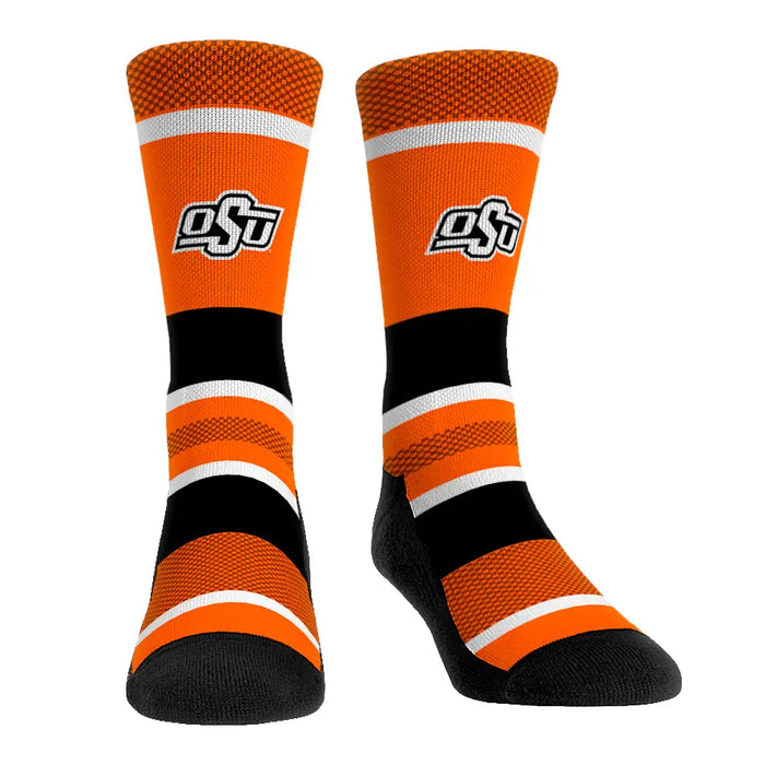 Oklahoma State Cowboys - Tech Stripe by Rock 'Em Socks