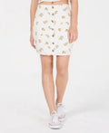 Polly & Esther Juniors Button-Front Skirt ,Size Medium by Vanessa Jane