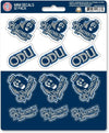 Old Dominion University Monarchs 12-Piece Mini Decal Sticker Set, 5x6 Inch Sheet, Gift for football fans for any hard surfaces around home, automotive, personal items
