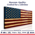 Old Glory American Flag Wall Art II by Tailored Canvases