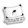 Old Picture Hard Hat Decal