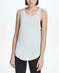 DKNY Mesh Trimmed Tank Top Surreal by Vanessa Jane