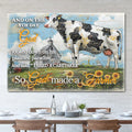 On The 8th Day God Made A Farmer Sign II by Tailored Canvases