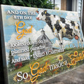 On The 8th Day God Made A Farmer Sign II by Tailored Canvases