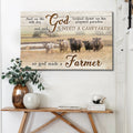 On The 8th Day God Made A Farmer Sign III by Tailored Canvases