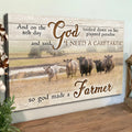 On The 8th Day God Made A Farmer Sign III by Tailored Canvases