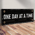 One Day At A Time Sign III by Tailored Canvases