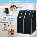 One Person Portable Full Body Sauna Tent SPA Set for Home by DailySale