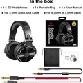 OneOdio Wired Over Ear Headphones Studio Monitor & Mixing DJ Stereo Headsets by DailySale