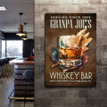 Only The Finest Whiskey Bar Sign by Tailored Canvases