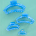 Open Blue Lagoon Tiny Hair Clip by TELETIES