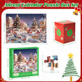 Puzzle Advent Calendar for Kids and Adults, 1008 Pieces 24 Days Countdown by Deal US