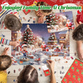 Puzzle Advent Calendar for Kids and Adults, 1008 Pieces 24 Days Countdown by Deal US