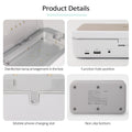 UV Sanitizer Box with Wireless Charger| Phone Screen Disinfecting (Brown) by Deal US