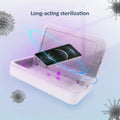 UV Sanitizer Box with Wireless Charger| Phone Screen Disinfecting (Brown) by Deal US