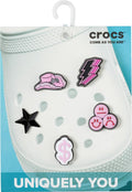 [Good] Crocs Jibbitz 5-Pack Trendy Shoe Charms Spacey Girl One Size by Deal US