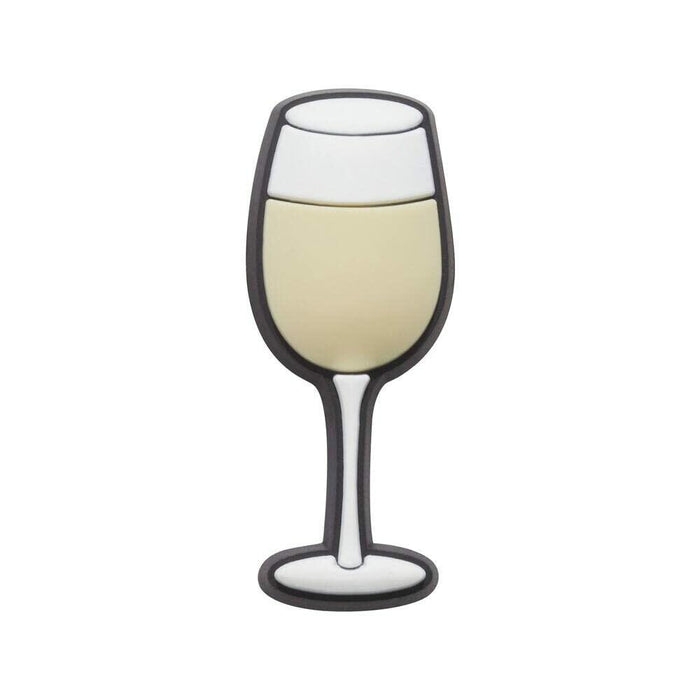 Crocs Jibbitz Drink Shoe Charms White Wine Glass Unisex Adult by Deal US