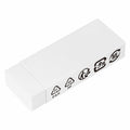 Amazon Basics White Block Eraser 10 Pack - Durable, New by Deal US