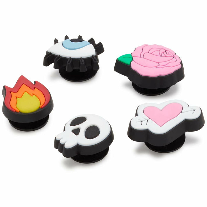 Crocs Jibbitz 5-Pack Small Hand Drawn Symbols Unisex Charms by Deal US