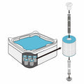 Hotspring Hotub Hot Tub Year's Supply Spa Mineral Ion Cartridge Sticks (2-Pack) by Deal US