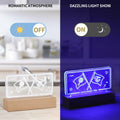 [Like New] Yanmzmin LED Night Light 7 Colors Adjustable Nightlight Lamp by Deal US