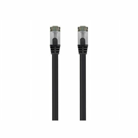 Monoprice Cat8 26AWG S/FTP Ethernet Network Cable - 14 Feet - Black by Deal US