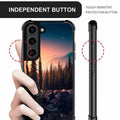 Goodsprout Compatible with Samsung Galaxy S23 Case,Mountain Dreams Tree Pattern by Deal US