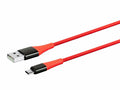 Monoprice USB 2.0 Micro Type-B to Type-A Charge & Sync Cable 3ft Nylon-Braid by Deal US