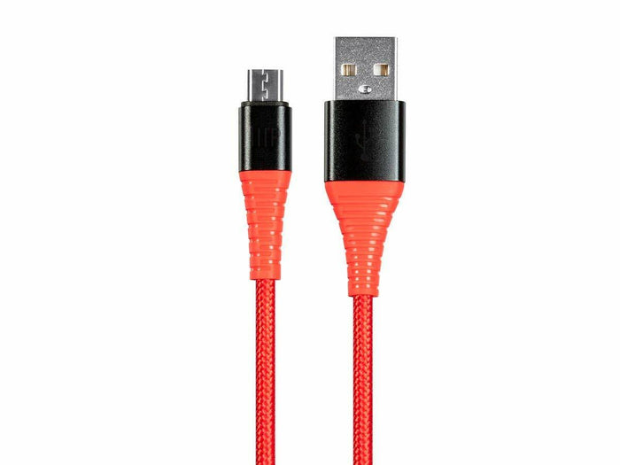 Monoprice USB 2.0 Micro Type-B to Type-A Charge & Sync Cable 3ft Nylon-Braid by Deal US