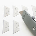 BAZIC Utility Knife Blade Razor Replacement Blades, Carbon Steel Box Cutter by Deal US